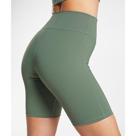 ELEVATE CYCLING SHORTS gymshark womens size small army green workout shorts - Picture 6 of 6